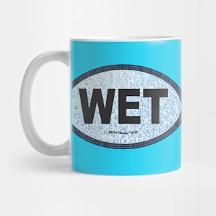 WET Euro Car Decal Mug